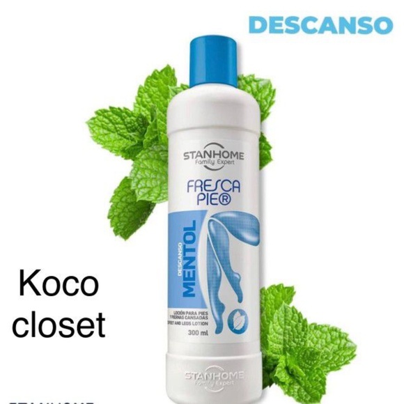 STANHOME FRESCAPIE MENTHOL TIRED FEET LOTION 10.14oz LOCION FRESCA PIE MENTOL - Picture 1 of 9
